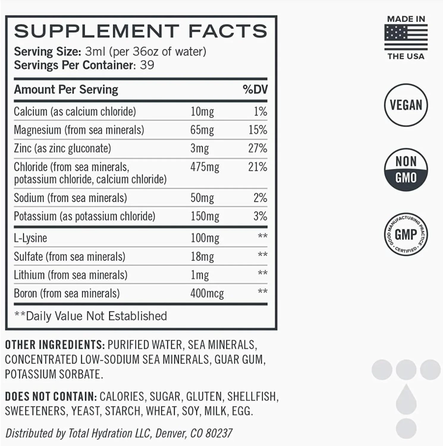 قطره های الکترولیت Daylyte، بدون طعم، مکمل آبرسانی روزانه بدون شکر با منیزیم، کلسیم و روی (39 سروینگ) قطره های الکترولیت Daylyte، بدون طعم، مکمل آبرسانی روزانه بدون شکر با منیزیم، کلسیم و روی (39 سروینگ)