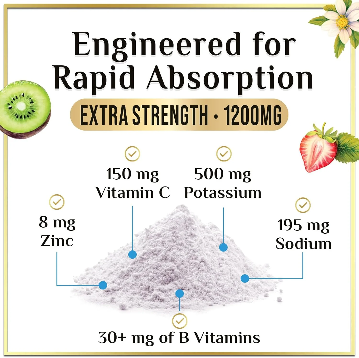مخلوط نوشیدنی الکترولیت آبرسان - پودر آبرسانی سریع با 6 الکترولیت و مواد معدنی، تقویت کننده روزانه بدون شکر، کتو، وگان، غیر تراریخته و بدون شکر - 60 سروینگ مخلوط نوشیدنی الکترولیت آبرسان - پودر آبرسانی سریع با 6 الکترولیت و مواد معدنی، تقویت کننده روزانه بدون شکر، کتو، وگان، غیر تراریخته و بدون شکر - 60 سروینگ