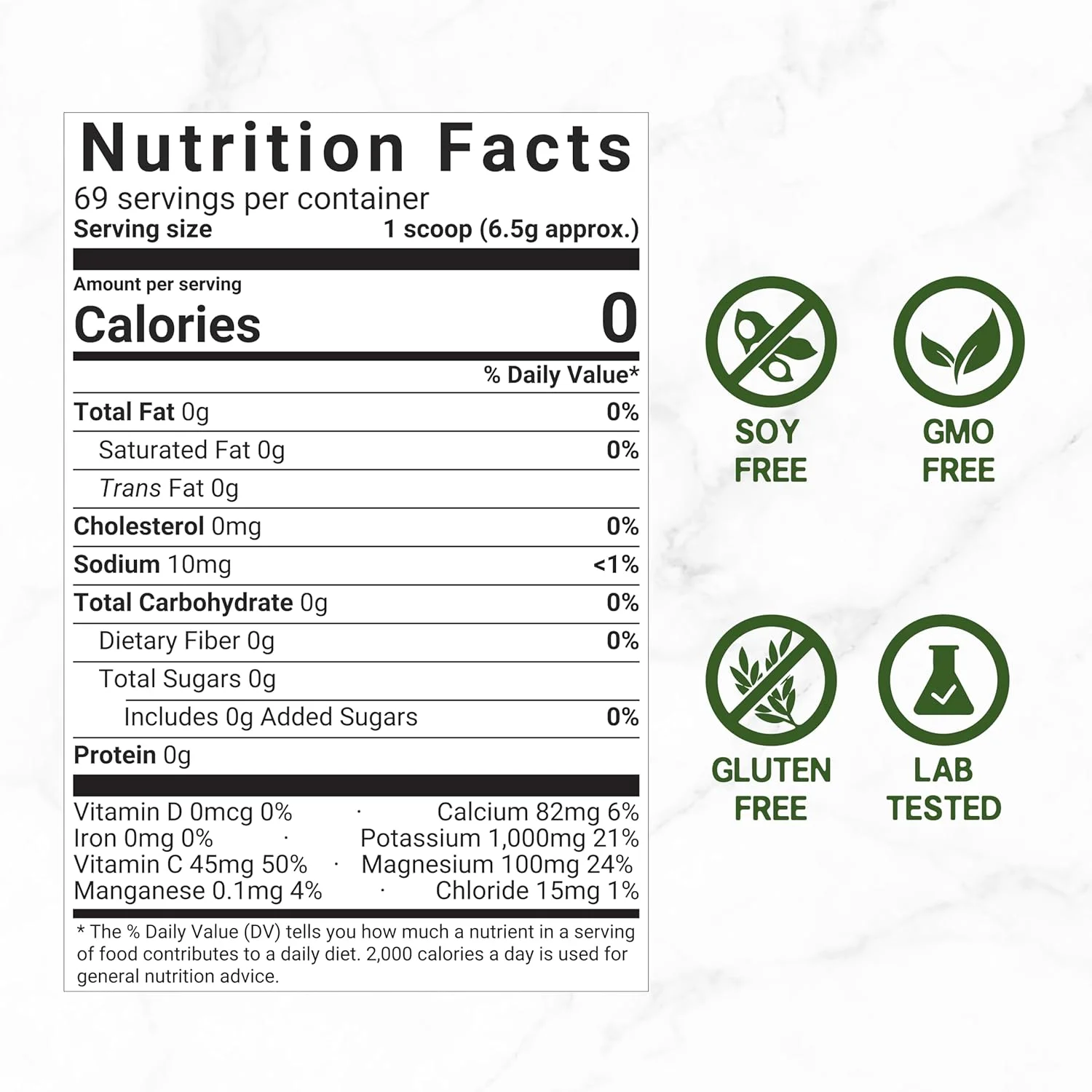 پودر الکترولیت، 450 گرم (69 سروینگ) – بدون شکر، لیمو ترش – مکمل نوشیدنی آبرسان – پتاسیم بالا 1000 میلی گرم در هر سروینگ، منگنز و منیزیم – آبرسانی و انرژی طبیعی – مناسب برای کتو پودر الکترولیت، 450 گرم (69 سروینگ) – بدون شکر، لیمو ترش – مکمل نوشیدنی آبرسان – پتاسیم بالا 1000 میلی گرم در هر سروینگ، منگنز و منیزیم – آبرسانی و انرژی طبیعی – مناسب برای کتو