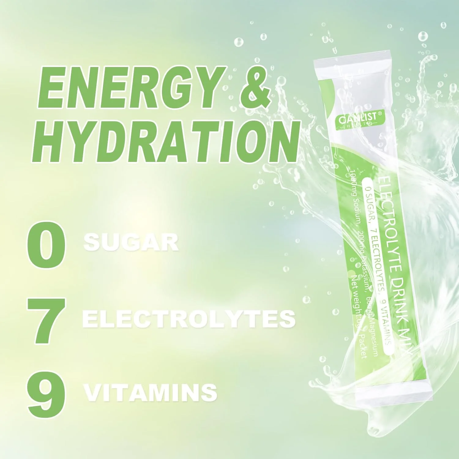 پودر الکترولیت - مخلوط نوشیدنی آبرسان بدون قند با سدیم، پتاسیم، منیزیم - مناسب برای گیاهخواران، مکمل الکترولیت بدون کالری برای انرژی و ریکاوری (20 بسته چوبی) پودر الکترولیت - مخلوط نوشیدنی آبرسان بدون قند با سدیم، پتاسیم، منیزیم - مناسب برای گیاهخواران، مکمل الکترولیت بدون کالری برای انرژی و ریکاوری (20 بسته چوبی)