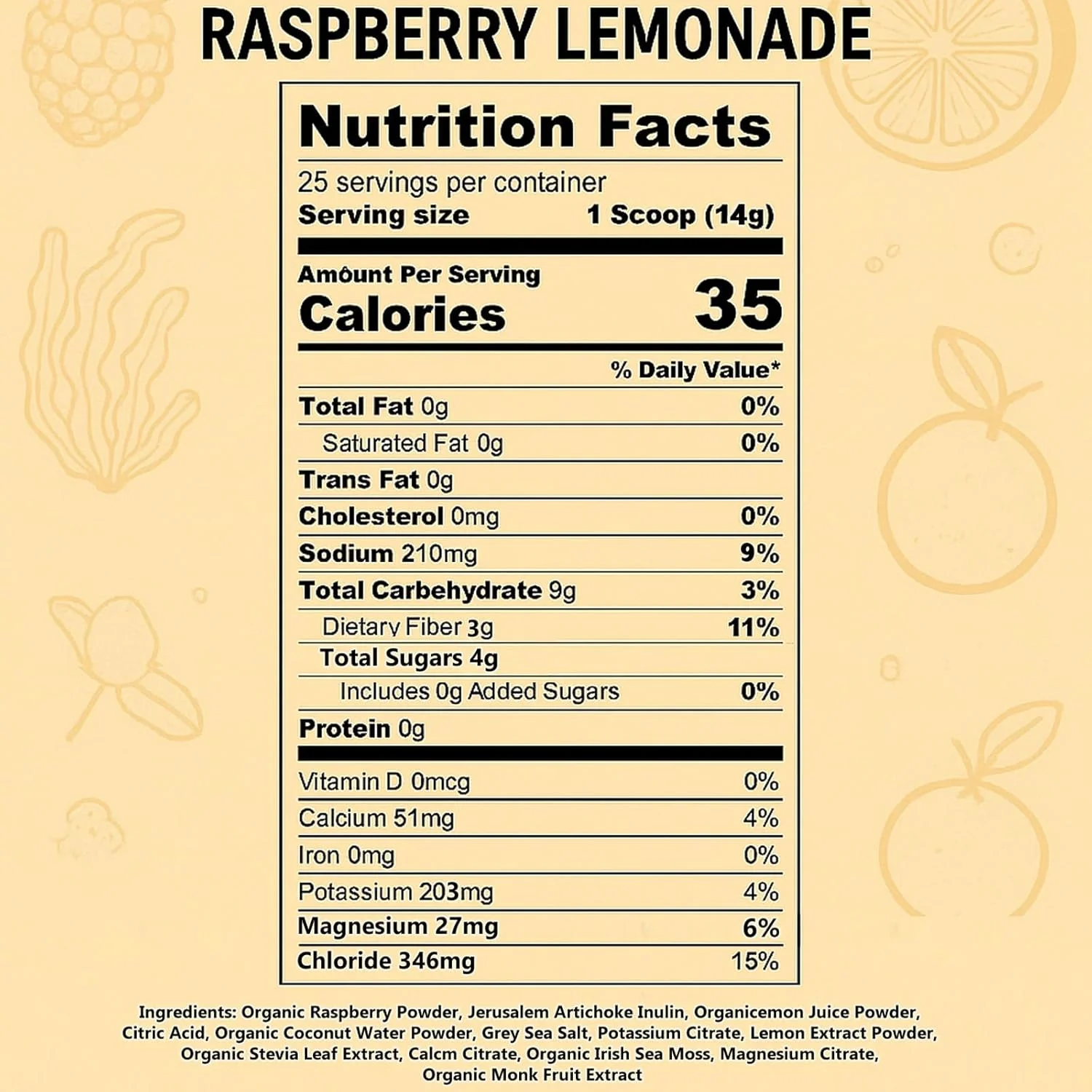 پودر الکترولیت آبرسان مزرعه بالرینا، حاوی 3 گرم فیبر پریبیوتیک، آب نارگیل و خزه دریایی ایرلندی، حفظ آب بدن، تامین مواد معدنی کمیاب، طعم تمشک لیموناد، بدون شکر افزوده، 25 سروینگ پودر الکترولیت آبرسان مزرعه بالرینا، حاوی 3 گرم فیبر پریبیوتیک، آب نارگیل و خزه دریایی ایرلندی، حفظ آب بدن، تامین مواد معدنی کمیاب، طعم تمشک لیموناد، بدون شکر افزوده، 25 سروینگ