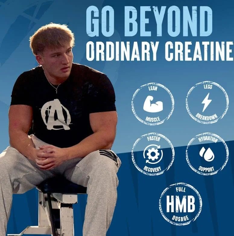 پودر کراتین HMB حیوانی - 3 گرم myHMB + 5 گرم کراتین با الکترولیت ها برای ریکاوری و انرژی روزانه - طعم پانچ قدرتمند، 30 سروینگ پودر کراتین HMB حیوانی - 3 گرم myHMB + 5 گرم کراتین با الکترولیت ها برای ریکاوری و انرژی روزانه - طعم پانچ قدرتمند، 30 سروینگ