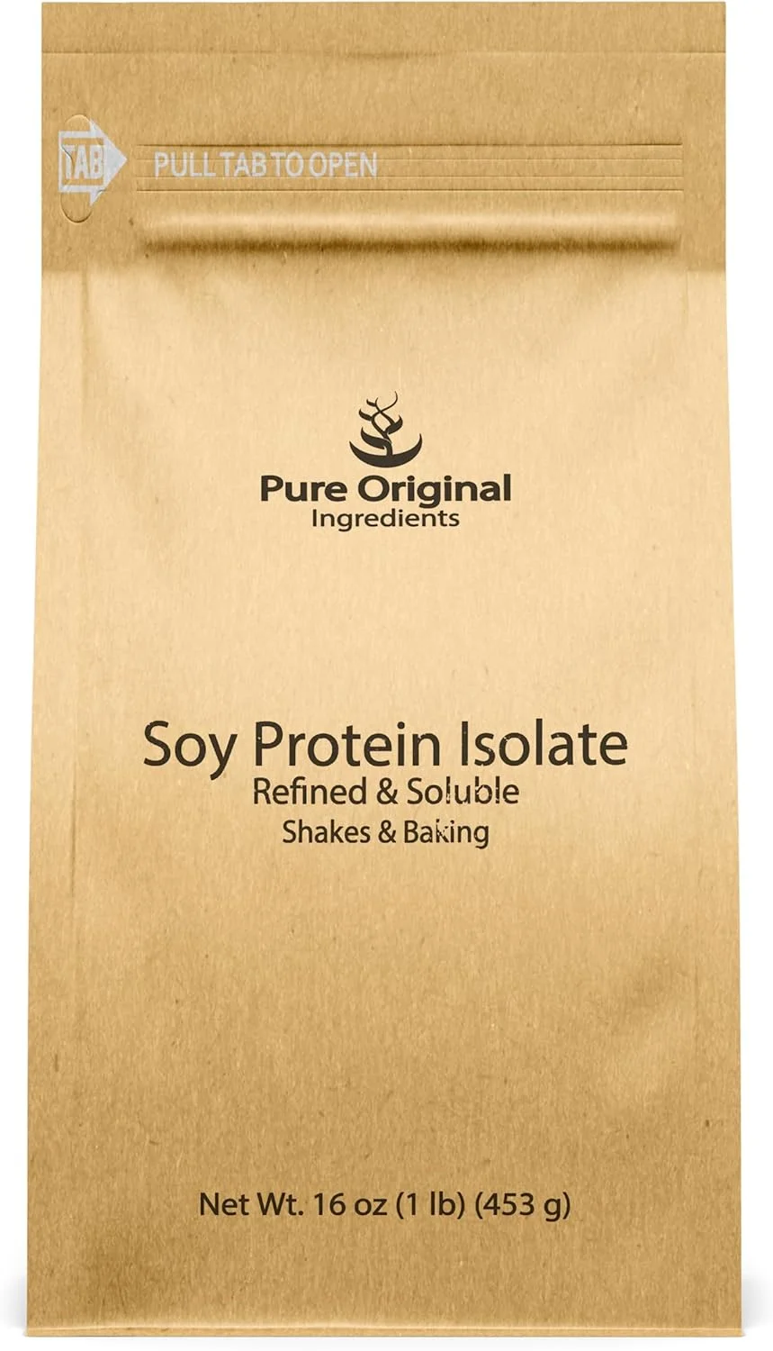 پروتئین سویای ایزوله با مواد اولیه کاملا خالص، همیشه خالص، بدون مواد پرکننده یا افزودنی (450 گرم) پروتئین سویای ایزوله با مواد اولیه کاملا خالص، همیشه خالص، بدون مواد پرکننده یا افزودنی (450 گرم)