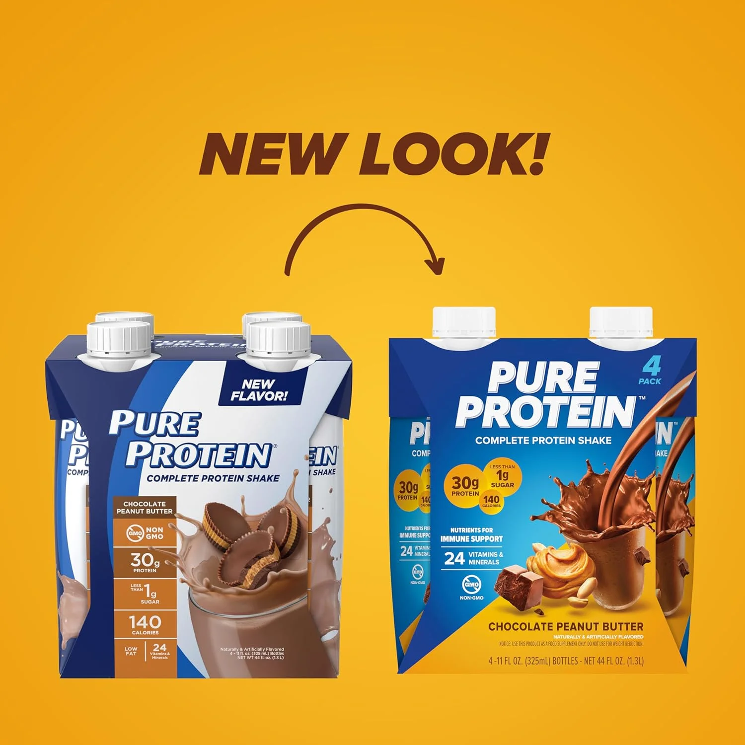 نوشیدنی پروتئین خالص با طعم شکلات و کره بادام زمینی، آماده مصرف و مناسب رژیم کتو، حاوی ویتامین های A، C، D و E به همراه زینک برای تقویت سیستم ایمنی، 330 میلی لیتر، 12 عدد (بسته بندی ممکن است متفاوت باشد) نوشیدنی پروتئین خالص با طعم شکلات و کره بادام زمینی، آماده مصرف و مناسب رژیم کتو، حاوی ویتامین های A، C، D و E به همراه زینک برای تقویت سیستم ایمنی، 330 میلی لیتر، 12 عدد (بسته بندی ممکن است متفاوت باشد)