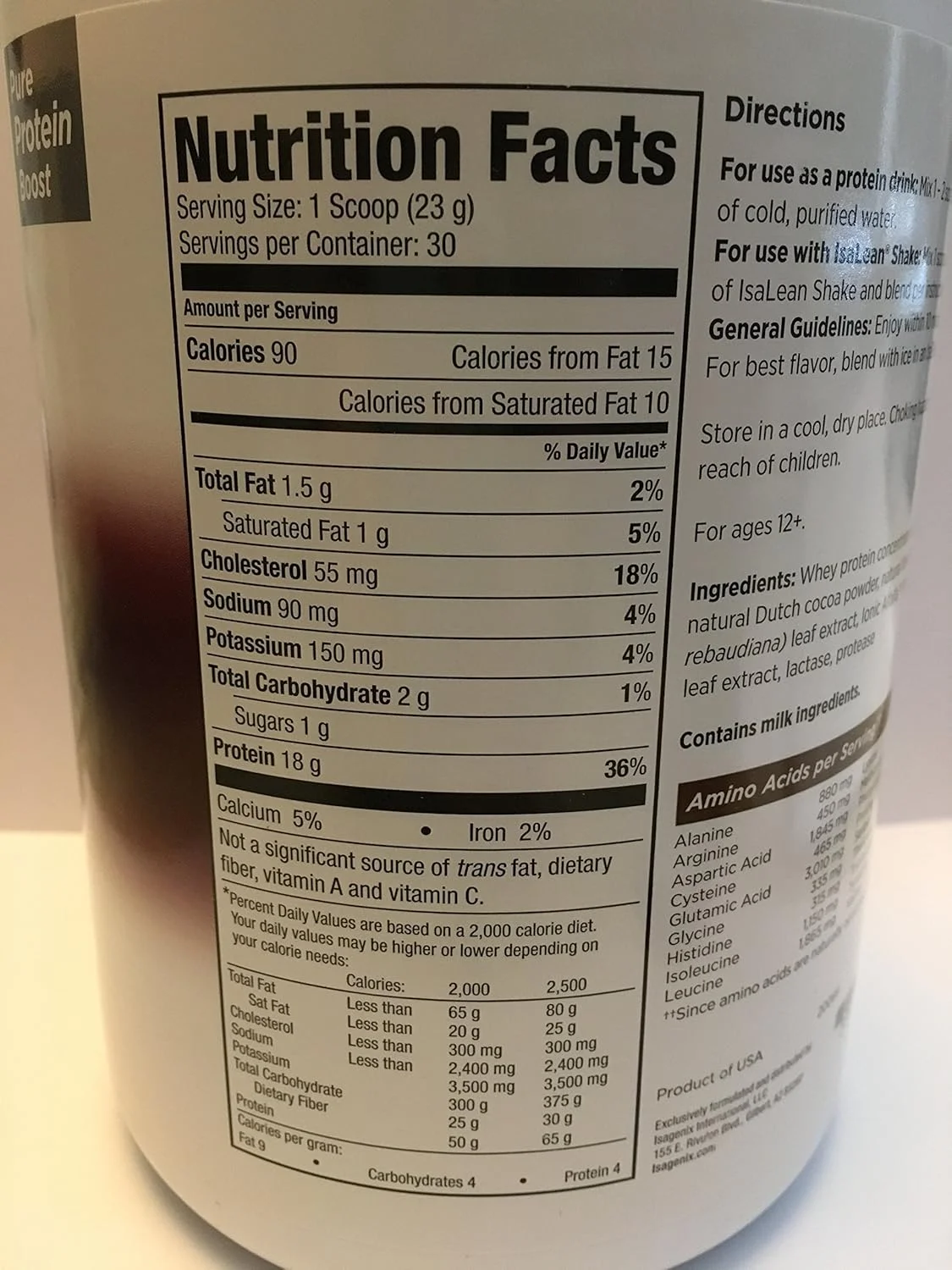 پودر پروتئین وی شکلاتی Isapro ایزاجنیکس - 30 سروینگ پودر پروتئین وی شکلاتی Isapro ایزاجنیکس - 30 سروینگ