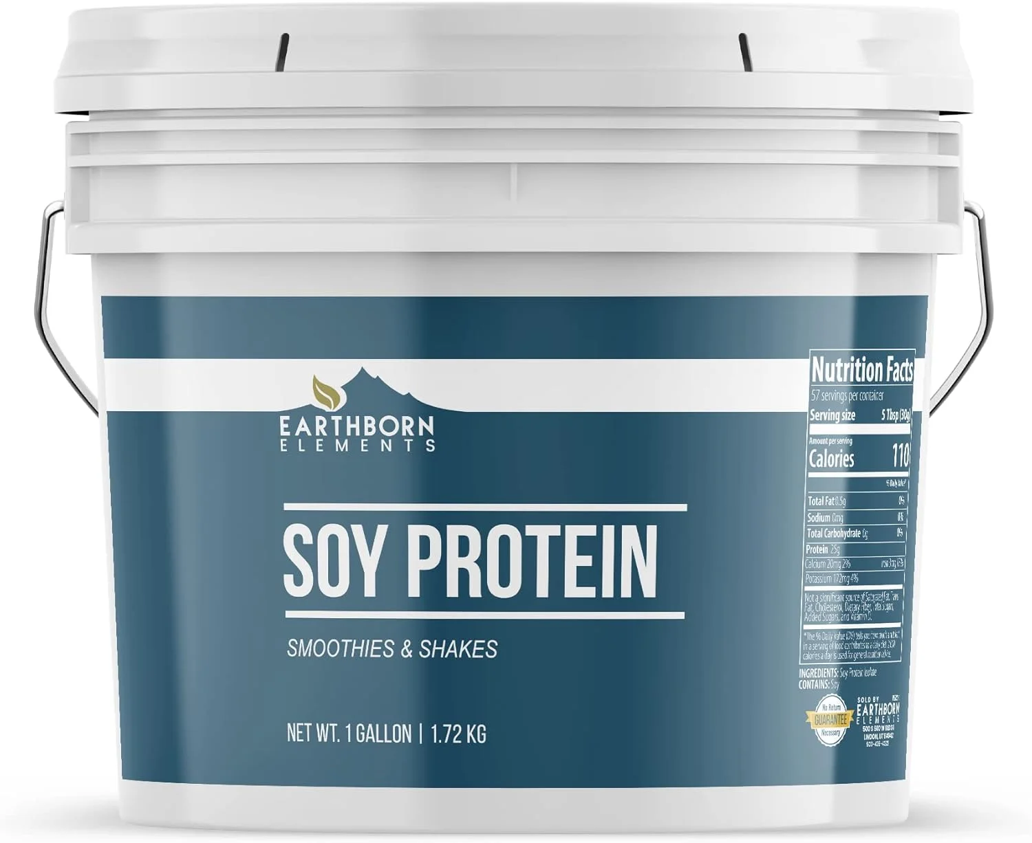 بسته پروتئین سویا و پروتئین دانه شاهدانه Earthborn Elements، سطل 1 گالنی، مکمل های ورزشی، اسموتی و شیک بسته پروتئین سویا و پروتئین دانه شاهدانه Earthborn Elements، سطل 1 گالنی، مکمل های ورزشی، اسموتی و شیک