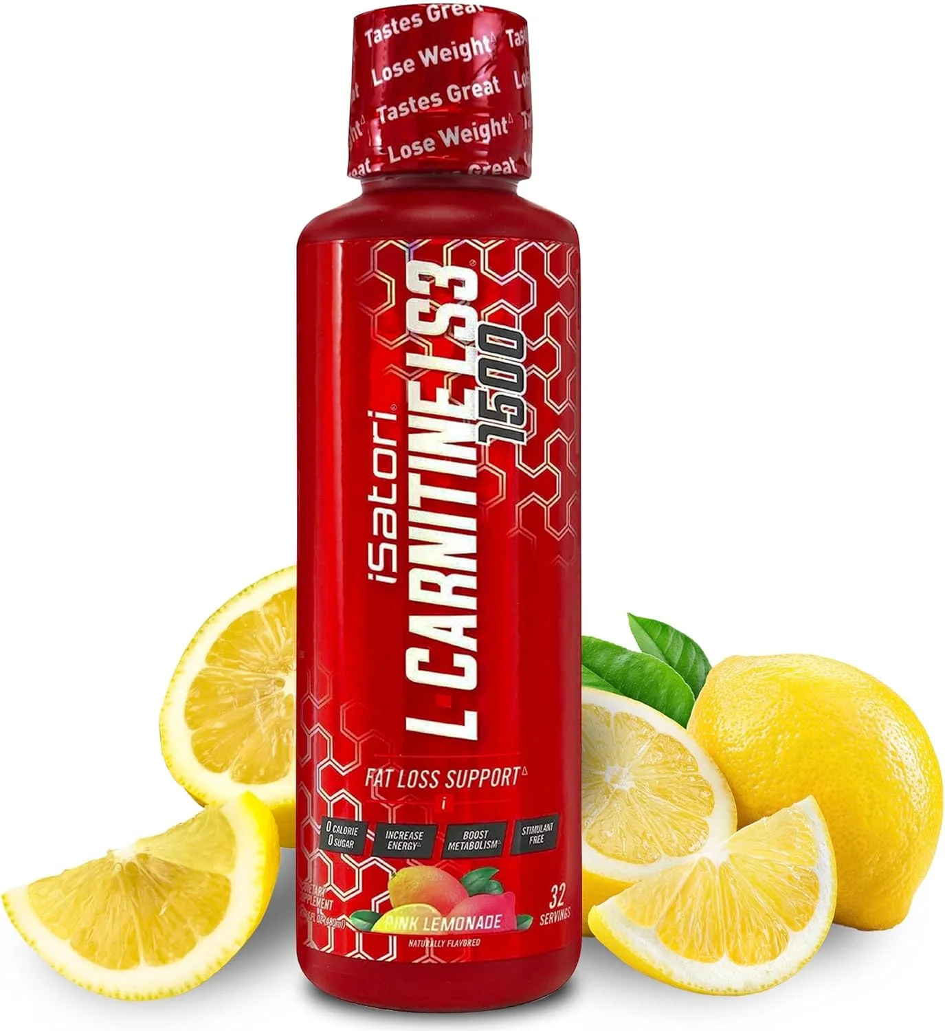 آیساتوری ال-کارنیتین LS3 1500، مکمل ال-کارنیتین مایع با ترکیب سه گانه، با استیل و تارتارات، انرژی بدون محرک، کم کالری، بدون شکر یا گلوتن، مناسب برای کتو، طعم لیموناد صورتی (32 سروینگ) آیساتوری ال-کارنیتین LS3 1500، مکمل ال-کارنیتین مایع با ترکیب سه گانه، با استیل و تارتارات، انرژی بدون محرک، کم کالری، بدون شکر یا گلوتن، مناسب برای کتو، طعم لیموناد صورتی (32 سروینگ)