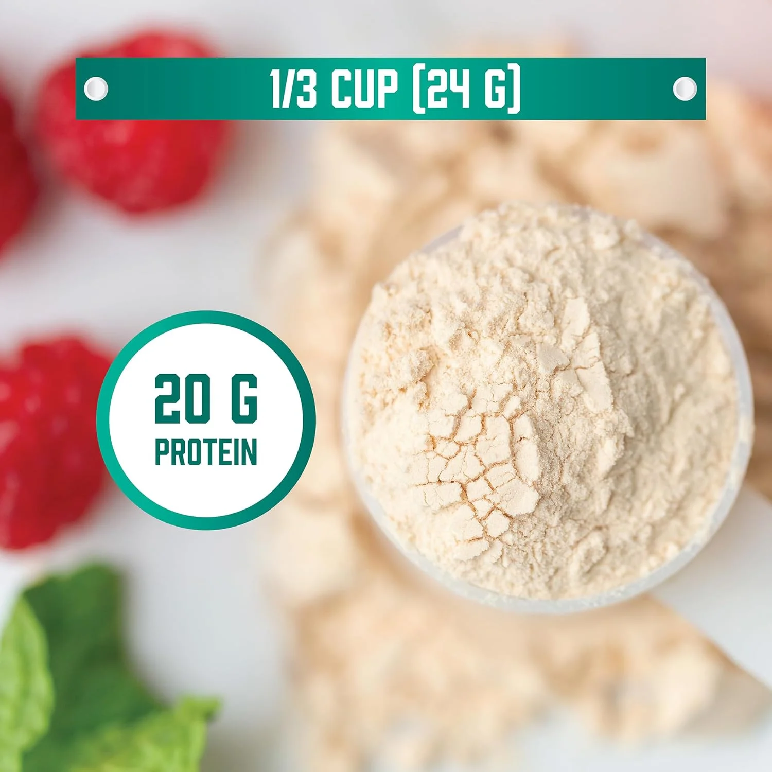 NOW Foods Sports Nutrition، پروتئین ایزوله سویا 20 گرم، 0 کربوهیدرات، پودر بدون طعم، 1.2 پوند