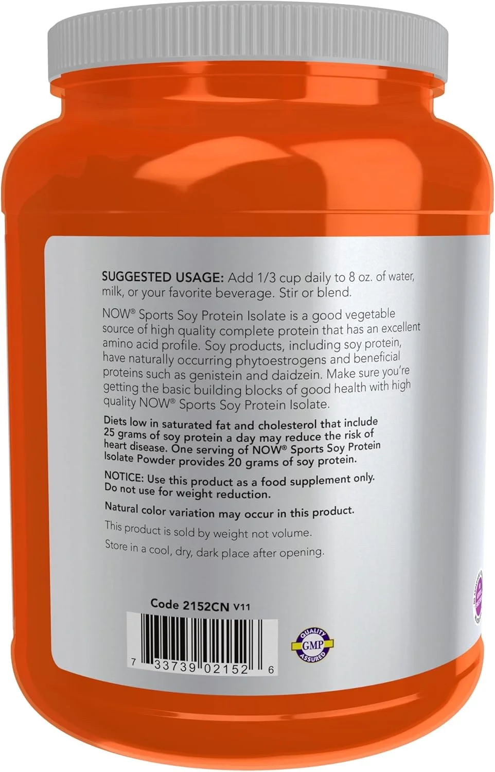 NOW Foods Sports Nutrition، پروتئین ایزوله سویا 20 گرم، 0 کربوهیدرات، پودر بدون طعم، 2 پوند