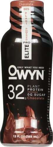 نوشیدنی پروتئین گیاهی شکلاتی OWYN Pro Elite، ۳۵۵ میلی لیتر