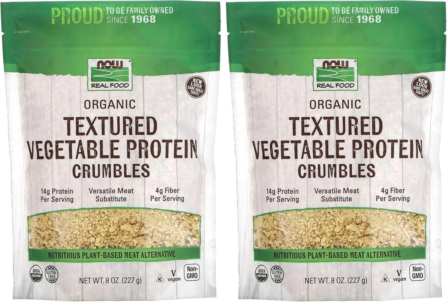 NOW Foods، پروتئین بافتدار سویا ارگانیک، غیر تراریخته، چند منظوره، پروتئین گیاهی، 227 گرم (بستهبندی ممکن است متفاوت باشد) (بسته 2 عددی) NOW Foods، پروتئین بافتدار سویا ارگانیک، غیر تراریخته، چند منظوره، پروتئین گیاهی، 227 گرم (بستهبندی ممکن است متفاوت باشد) (بسته 2 عددی)