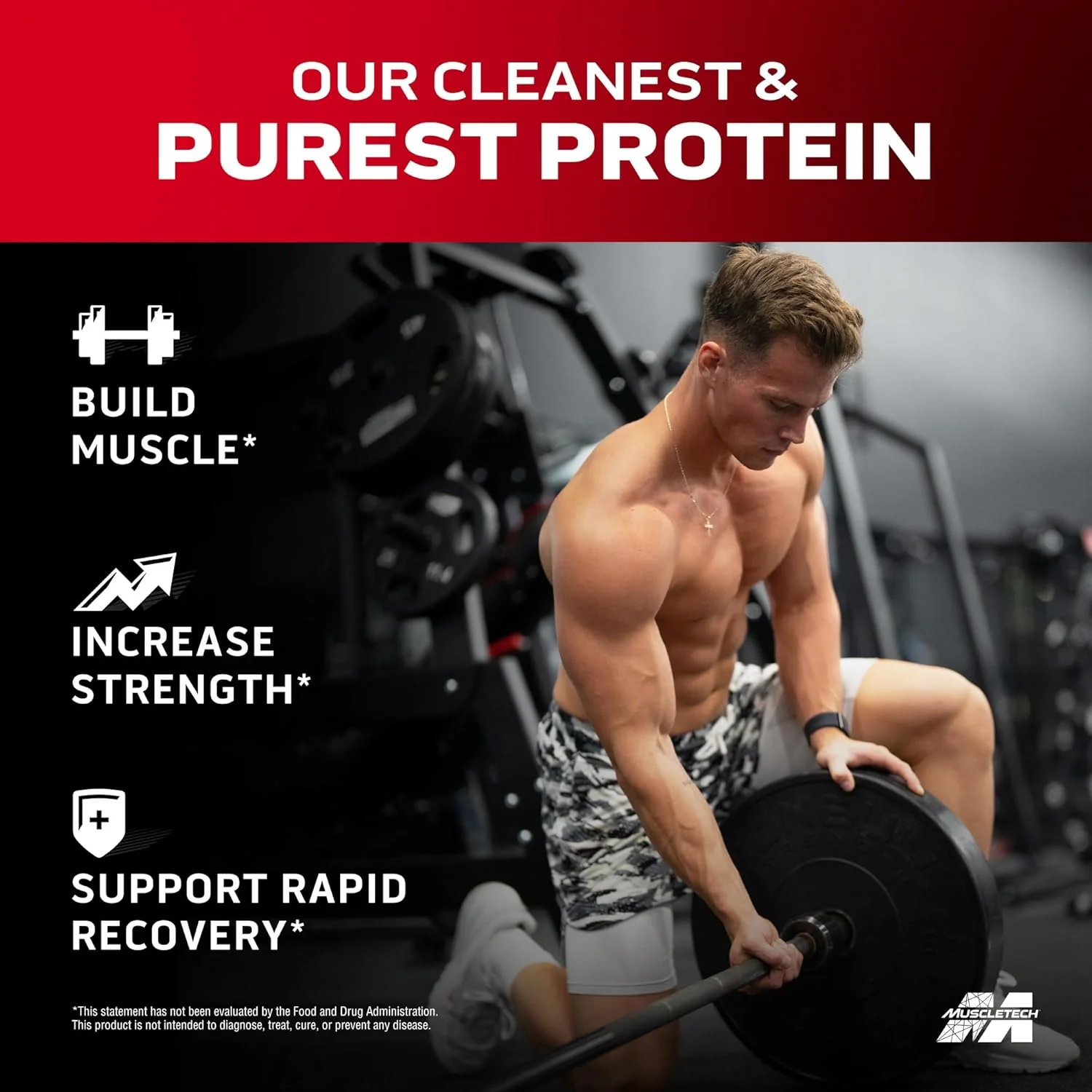 پودر پروتئین ایزوله وی MuscleTech، وانیلی - مکمل تمرینی باشگاه برای افزایش حجم عضلانی، افزایش وزن و ریکاوری - 25 گرم پروتئین، BCAA، EAA و 0 شکر افزوده - 5 پوند
