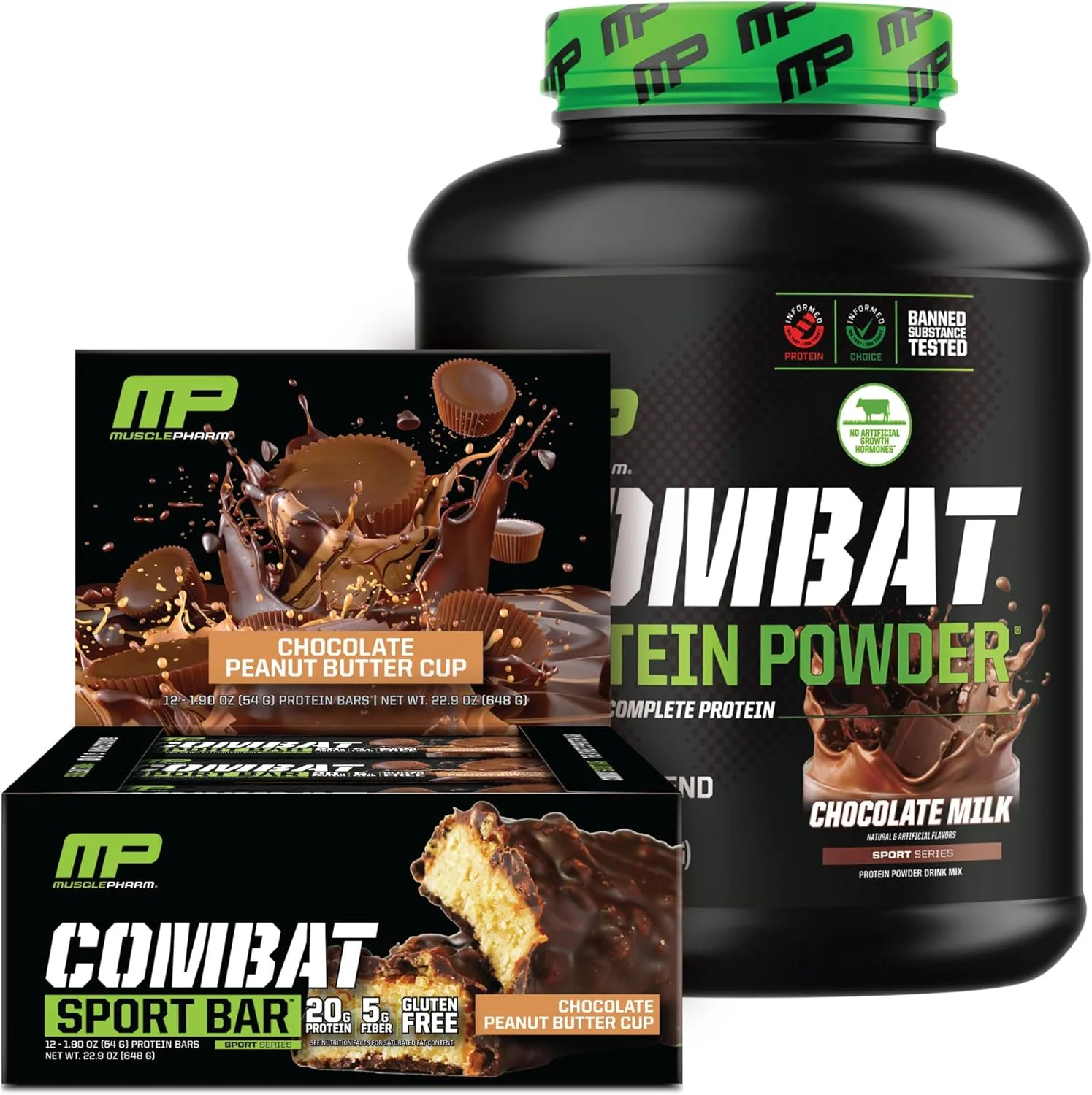 پروتئین کامبت ماسل فارم ۴ پوندی با طعم شیر شکلات و بارهای پروتئینی کامبت با طعم شکلات و کره بادام زمینی پروتئین کامبت ماسل فارم ۴ پوندی با طعم شیر شکلات و بارهای پروتئینی کامبت با طعم شکلات و کره بادام زمینی