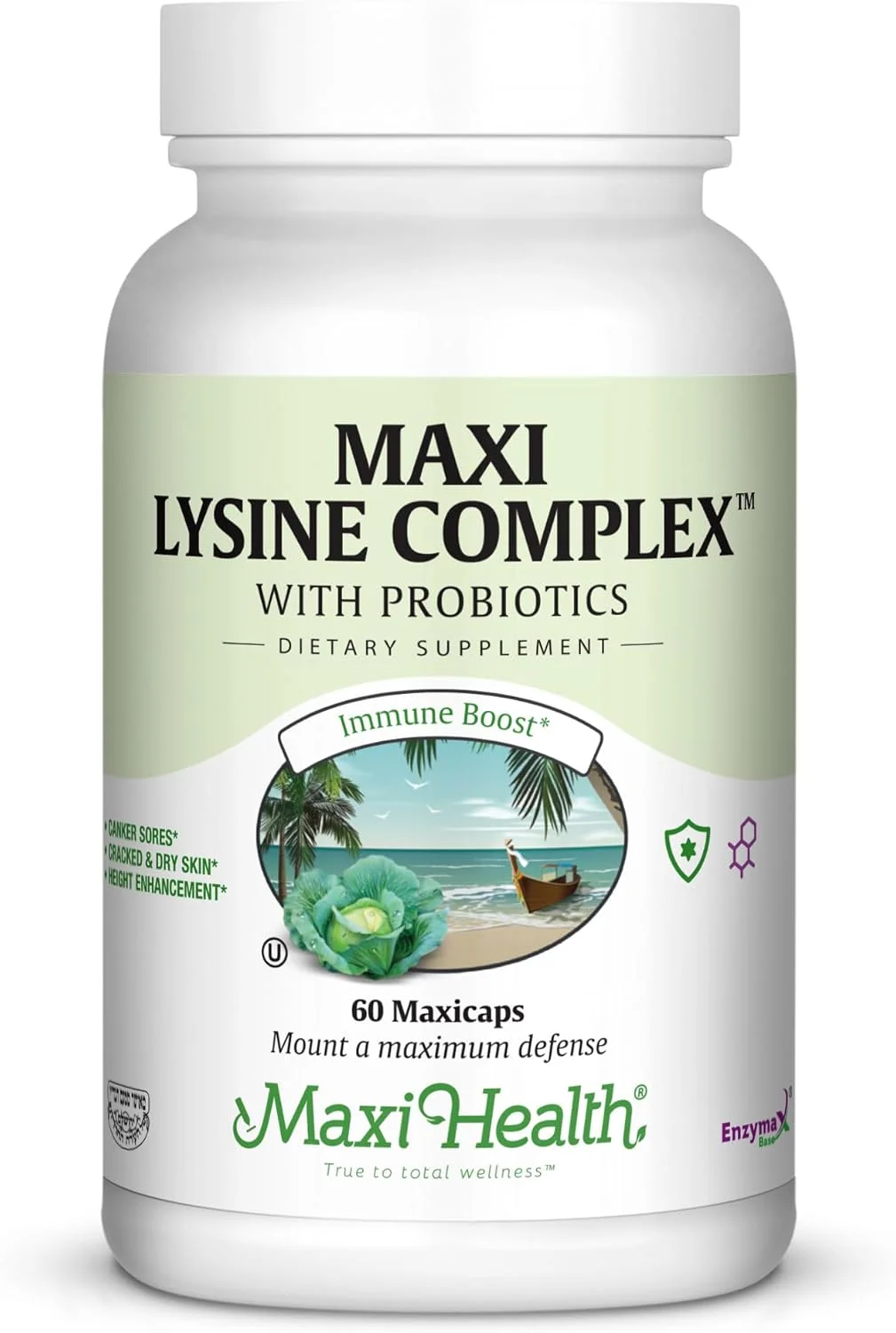 کپسول های کمپلکس لیزین به همراه پروبیوتیک - ال-لیزین 1000 میلی گرم برای سنتز پروتئین و سلامت سیستم ایمنی - مکمل لیزین 1000 میلی گرم از لیزین هیدروکلراید (60 عدد) کپسول های کمپلکس لیزین به همراه پروبیوتیک - ال-لیزین 1000 میلی گرم برای سنتز پروتئین و سلامت سیستم ایمنی - مکمل لیزین 1000 میلی گرم از لیزین هیدروکلراید (60 عدد)