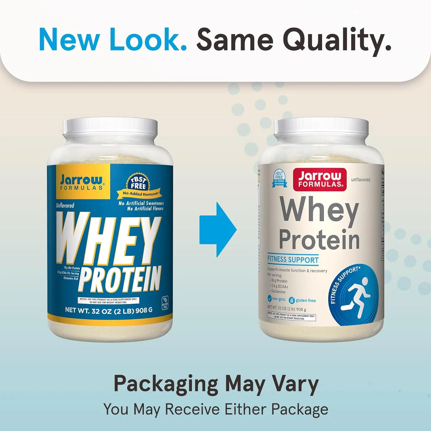 پودر پروتئین وی Jarrow Formulas با 18 گرم پروتئین، 3.8 گرم BCAA و گلوتامین، مکمل غذایی برای عملکرد عضلات و پشتیبانی از ریکاوری، پودر بدون طعم 907 گرمی، تقریباً 38 سروینگ پودر پروتئین وی Jarrow Formulas با 18 گرم پروتئین، 3.8 گرم BCAA و گلوتامین، مکمل غذایی برای عملکرد عضلات و پشتیبانی از ریکاوری، پودر بدون طعم 907 گرمی، تقریباً 38 سروینگ