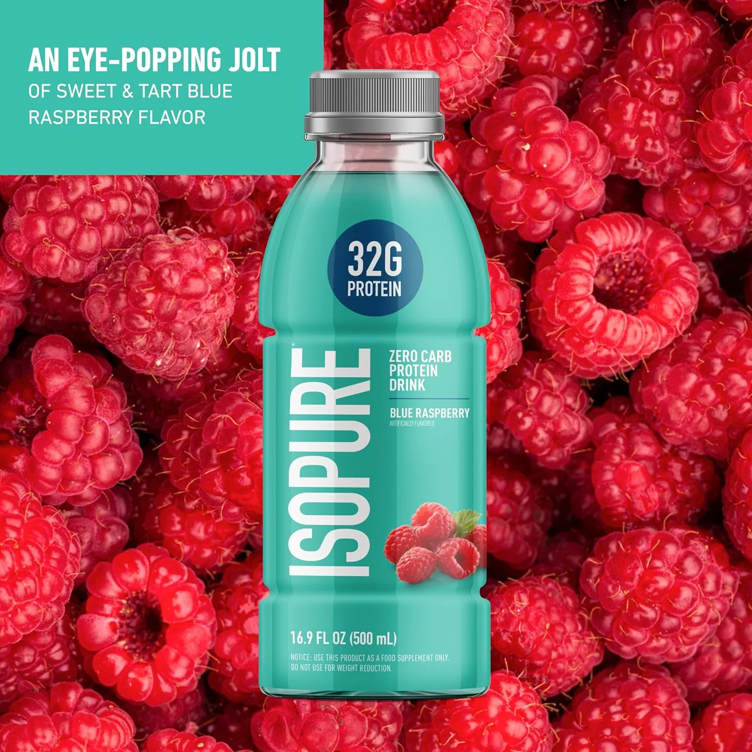 نوشیدنی پروتئینی ایزوپیر با ۳۲ گرم پروتئین خالص، ایزوله پروتئین وی، بلوبری، بسته ۱۲ عددی (بسته بندی ممکن است متفاوت باشد) نوشیدنی پروتئینی ایزوپیر با ۳۲ گرم پروتئین خالص، ایزوله پروتئین وی، بلوبری، بسته ۱۲ عددی (بسته بندی ممکن است متفاوت باشد)