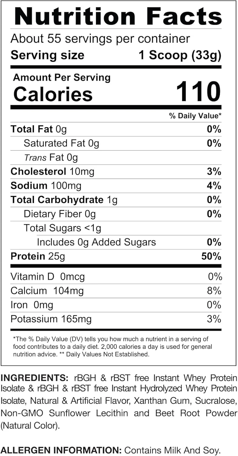 پروتئین وی Proven گاسپاری نوتریشن، 100% وی ایزوله هیدرولیز شده، پروتئین بالا، بدون لاکتوز، کربوهیدرات کم و شکر کم (1.8 کیلوگرم، توت فرنگی و خامه) پروتئین وی Proven گاسپاری نوتریشن، 100% وی ایزوله هیدرولیز شده، پروتئین بالا، بدون لاکتوز، کربوهیدرات کم و شکر کم (1.8 کیلوگرم، توت فرنگی و خامه)
