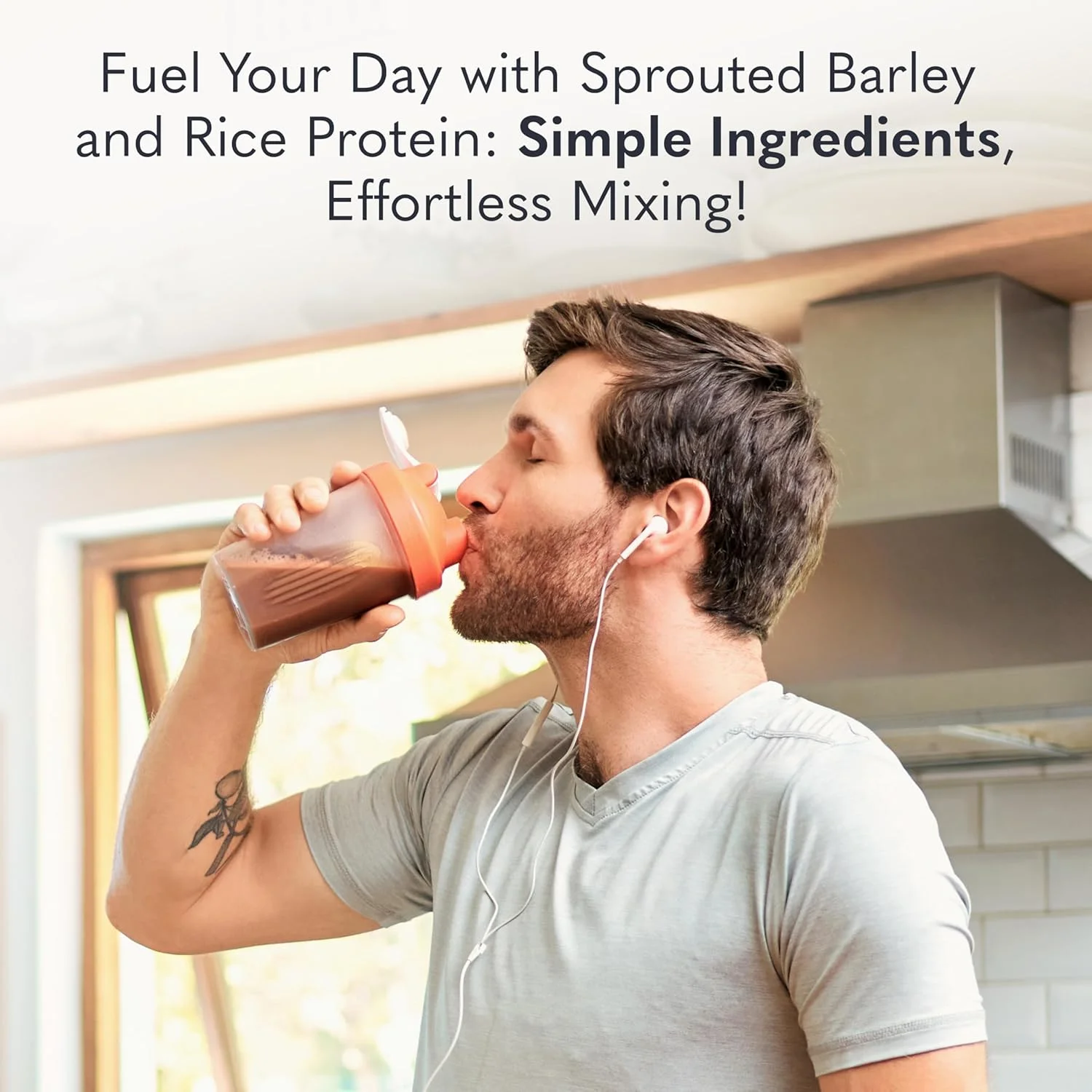 پروتئین جوانه زده گیاهی Garden of Life، طعم شکلات با 21 گرم پروتئین، 0 گرم شکر و مواد اولیه سالم، جو بازیافتی، پروبیوتیک، غیر GMO، قابل استفاده در شیک، اسموتی و پخت و پز، 20 سروینگ پروتئین جوانه زده گیاهی Garden of Life، طعم شکلات با 21 گرم پروتئین، 0 گرم شکر و مواد اولیه سالم، جو بازیافتی، پروبیوتیک، غیر GMO، قابل استفاده در شیک، اسموتی و پخت و پز، 20 سروینگ