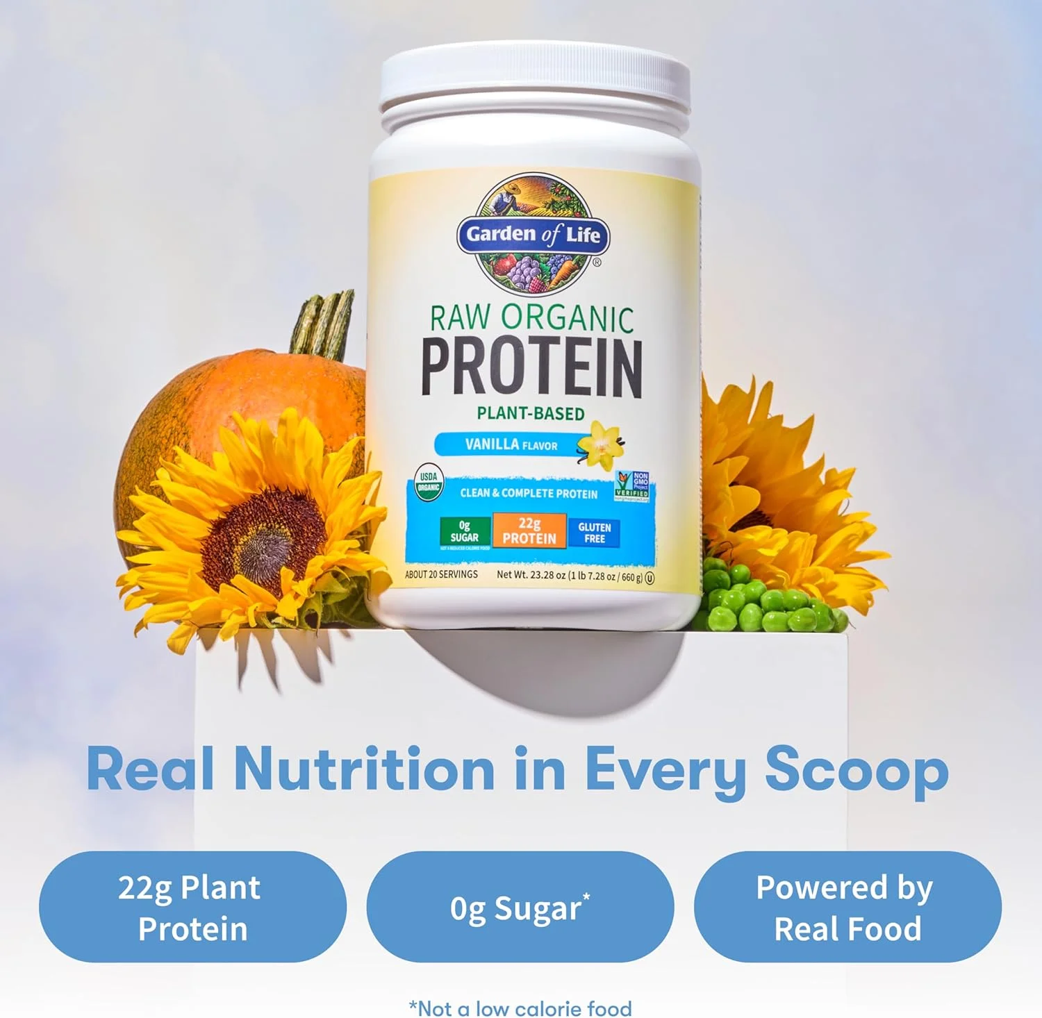 پودر پروتئین گیاهی Garden of Life، حاوی BCAA، پروبیوتیک و آنزیم های گوارشی، فاقد گلوتن و لاکتوز، وانیلی، 1.5 پوند پودر پروتئین گیاهی Garden of Life، حاوی BCAA، پروبیوتیک و آنزیم های گوارشی، فاقد گلوتن و لاکتوز، وانیلی، 1.5 پوند