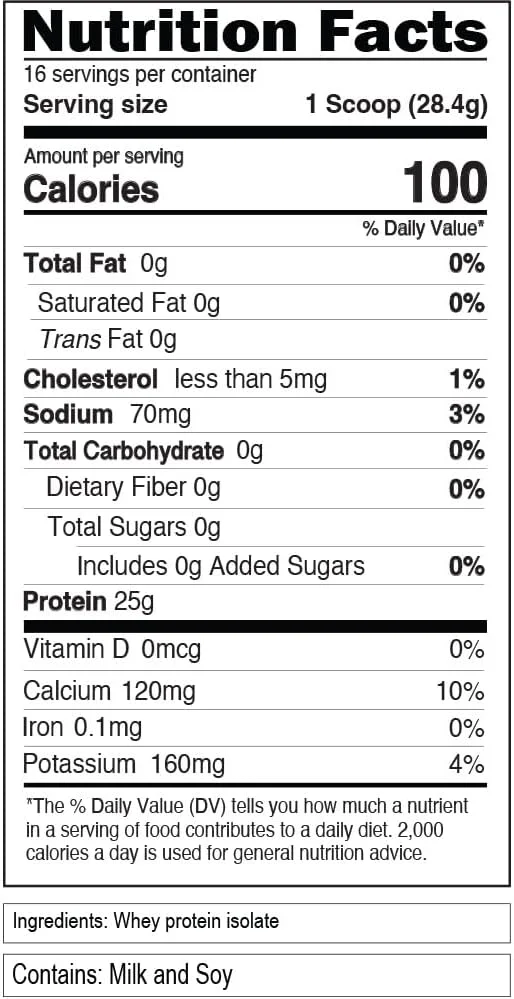 پودر پروتئین وی ایزوله Evlution Nutrition 100%، 25 گرم پروتئین با جذب سریع، بدون شکر افزوده، کم کربوهیدرات، بدون گلوتن (بدون طعم، 1 پوند) پودر پروتئین وی ایزوله Evlution Nutrition 100%، 25 گرم پروتئین با جذب سریع، بدون شکر افزوده، کم کربوهیدرات، بدون گلوتن (بدون طعم، 1 پوند)