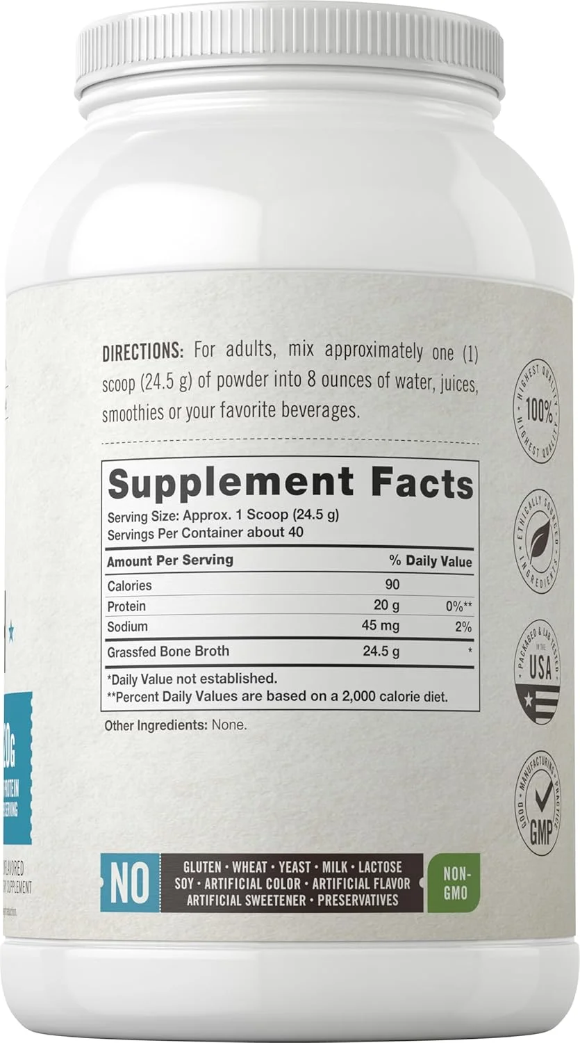 پودر پروتئین آب قلم تغذیه شده با علف کارلایل | 1000 گرم | 20 گرم پروتئین | مکمل فاقد غلات، پرورش یافته در مراتع | غیر GMO و فاقد گلوتن | توسط Herbage Farmstead پودر پروتئین آب قلم تغذیه شده با علف کارلایل | 1000 گرم | 20 گرم پروتئین | مکمل فاقد غلات، پرورش یافته در مراتع | غیر GMO و فاقد گلوتن | توسط Herbage Farmstead