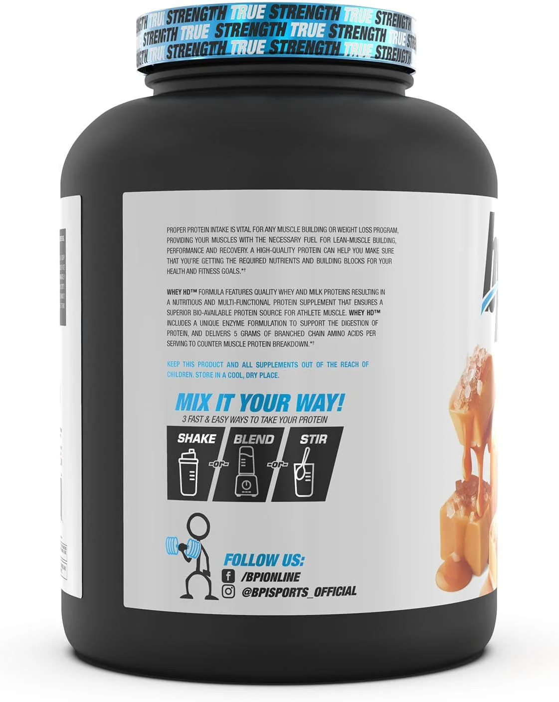 پودر پروتئین وی اچ دی الترا پریمیوم بی پی آی اسپورتس، کارامل نمکی، 4.1 پوند پودر پروتئین وی اچ دی الترا پریمیوم بی پی آی اسپورتس، کارامل نمکی، 4.1 پوند