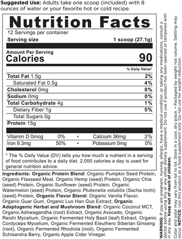 پروتئین گیاهی ارگانیک تغذیه باستانی +، پودر پروتئین گیاهی وگان، وانیلی، فرموله شده توسط دکتر جاش اکس، بدون لبنیات، بدون گلوتن، غیر GMO، بدون شکر اضافه شده، مکمل مناسب برای رژیم غذایی پالئو 326 گرم پروتئین گیاهی ارگانیک تغذیه باستانی +، پودر پروتئین گیاهی وگان، وانیلی، فرموله شده توسط دکتر جاش اکس، بدون لبنیات، بدون گلوتن، غیر GMO، بدون شکر اضافه شده، مکمل مناسب برای رژیم غذایی پالئو 326 گرم