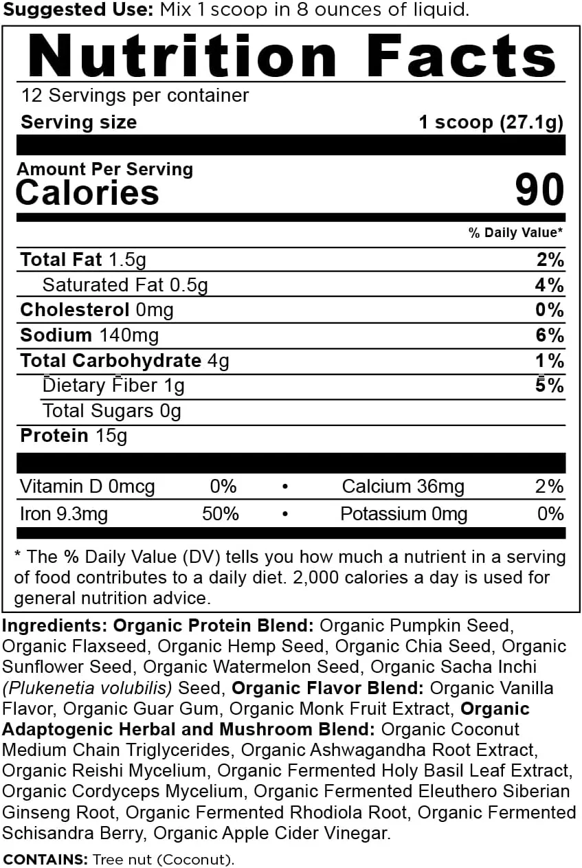 پروتئین گیاهی ارگانیک تغذیه باستانی +، پودر پروتئین گیاهی وگان، وانیلی، فرموله شده توسط دکتر جاش اکس، بدون لبنیات، بدون گلوتن، غیر GMO، بدون شکر اضافه شده، مکمل مناسب برای رژیم غذایی پالئو 326 گرم پروتئین گیاهی ارگانیک تغذیه باستانی +، پودر پروتئین گیاهی وگان، وانیلی، فرموله شده توسط دکتر جاش اکس، بدون لبنیات، بدون گلوتن، غیر GMO، بدون شکر اضافه شده، مکمل مناسب برای رژیم غذایی پالئو 326 گرم