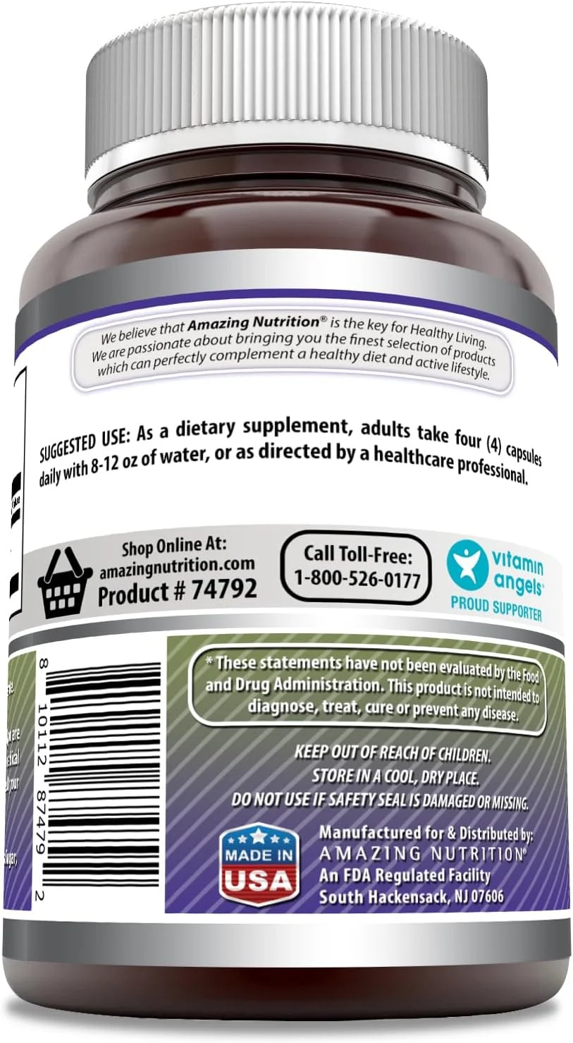 کپسول مکمل کراتین مونوهیدرات 3000 میلی گرم فرمول های شگفت انگیز | غیر GMO | بدون گلوتن | ساخت ایالات متحده آمریکا (بسته 1 عددی | 180 عدد) کپسول مکمل کراتین مونوهیدرات 3000 میلی گرم فرمول های شگفت انگیز | غیر GMO | بدون گلوتن | ساخت ایالات متحده آمریکا (بسته 1 عددی | 180 عدد)