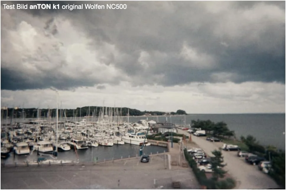 دوربین فیلم‌برداری کوچک Anton K1 به همراه فیلم سیاه و سفید + محفظه ضدآب