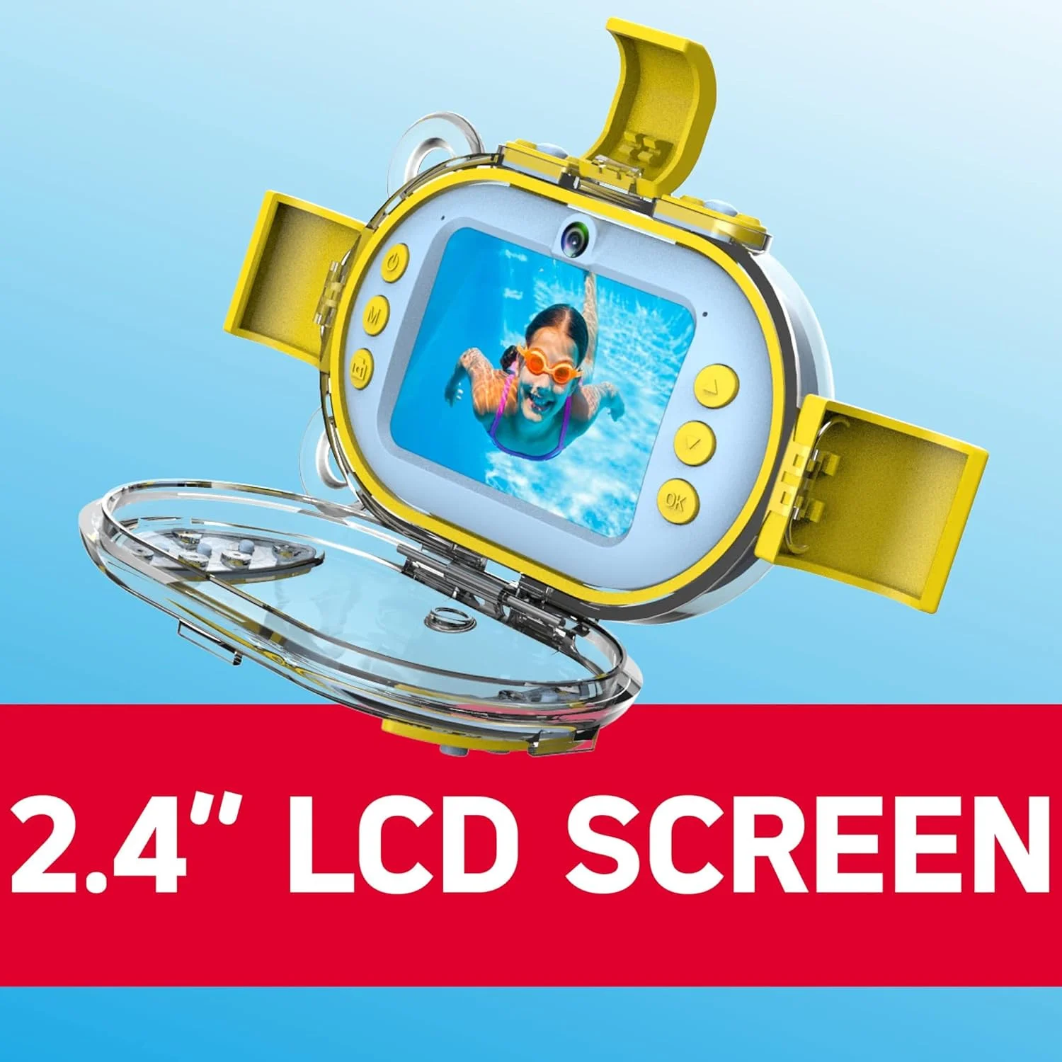 دوربین ضد آب کودکانه AGFAPHOTO Realikids Cam مدل آبی - دوربین ضد آب برای کودکان