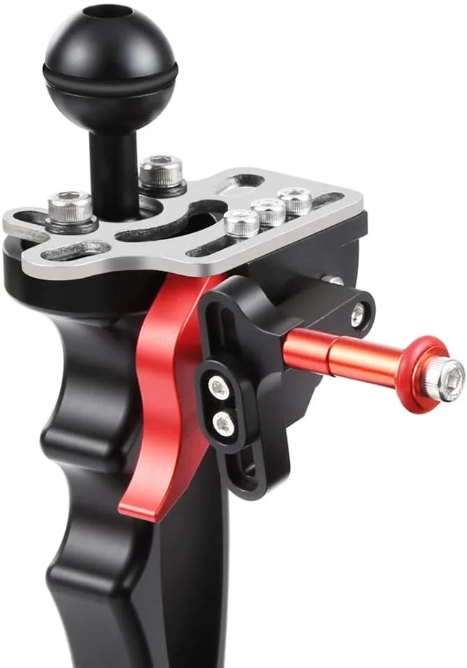 آداپتور نصب اهرم ماشه شاتر برای سینی زیر آب، مناسب دوربین های اکشن و محفظه ضد آب