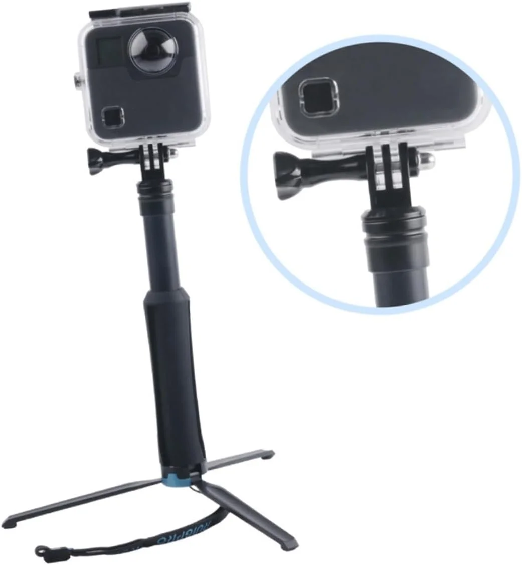 محفظه ضد آب دوربین، قاب محافظ غواصی برای Fusion، ضد ضربه، شفاف، سبک و مقاوم، محفظه محافظ دوربین زیر آب