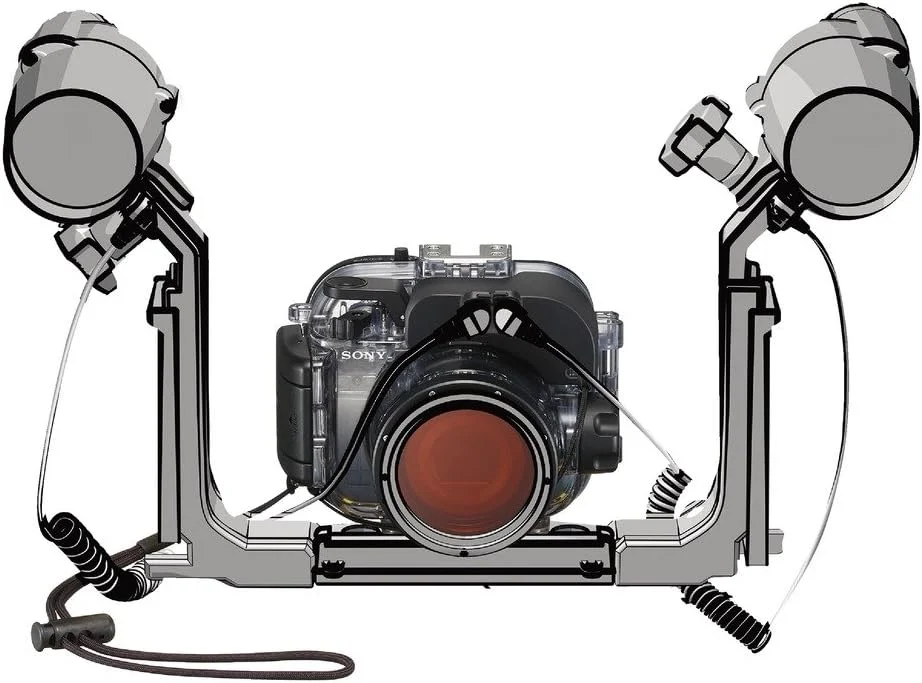 محفظه زیرآبی سونی RX100 برای دوربین های سری RX100، محفظه شفاف دوربین زیرآبی (mpk-urx100 a)