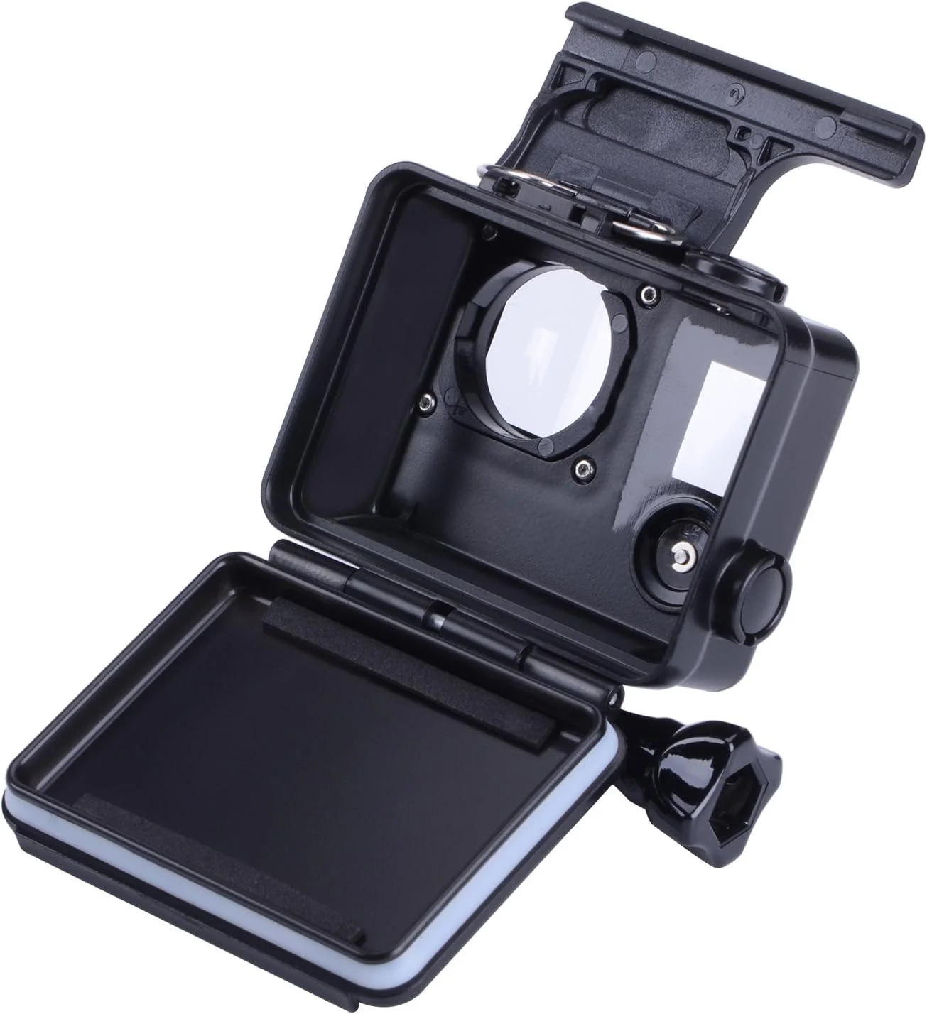 محفظه جایگزین Suptig برای GoPro Hero 4, Hero 3+, Hero3، ضد آب، مشکی