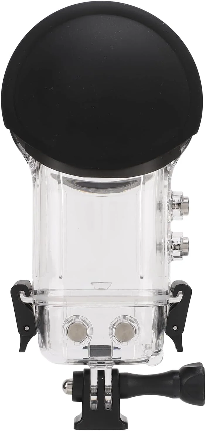 محفظه غواصی نامرئی برای دوربین اکشن X4، محفظه ضد آب 50 متری، محفظه غواصی زیر آب، پوسته با پایه رهاسازی سریع، پوشش محفظه غواصی ضد آب