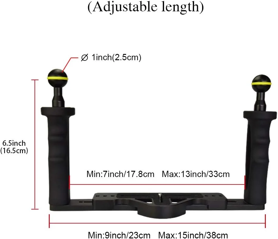 محفظه آلومینیومی سبک وزن برای کیس دوربین زیر آب محفظه آلومینیومی سبک وزن برای کیس دوربین زیر آب
