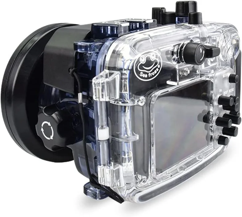 محفظه ضد آب Sea Frogs برای Sony RX100 VII M7 mark7، عمق 60 متر