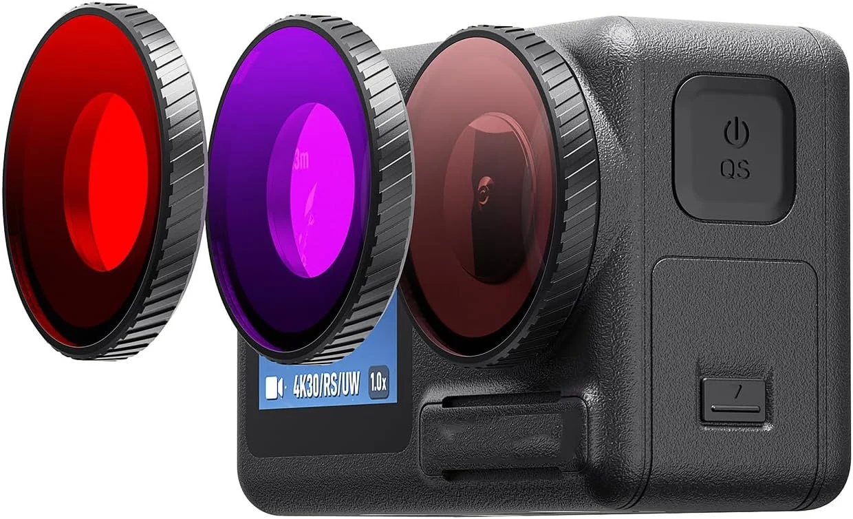 فیلتر ضد آب دوربین برای اکشن 4، پوشش لنز ضد خش، لوازم جانبی عکاسی زیر آب، فیلتر ضد آب با قابلیت نصب سریع فیلتر ضد آب دوربین برای اکشن 4، پوشش لنز ضد خش، لوازم جانبی عکاسی زیر آب، فیلتر ضد آب با قابلیت نصب سریع