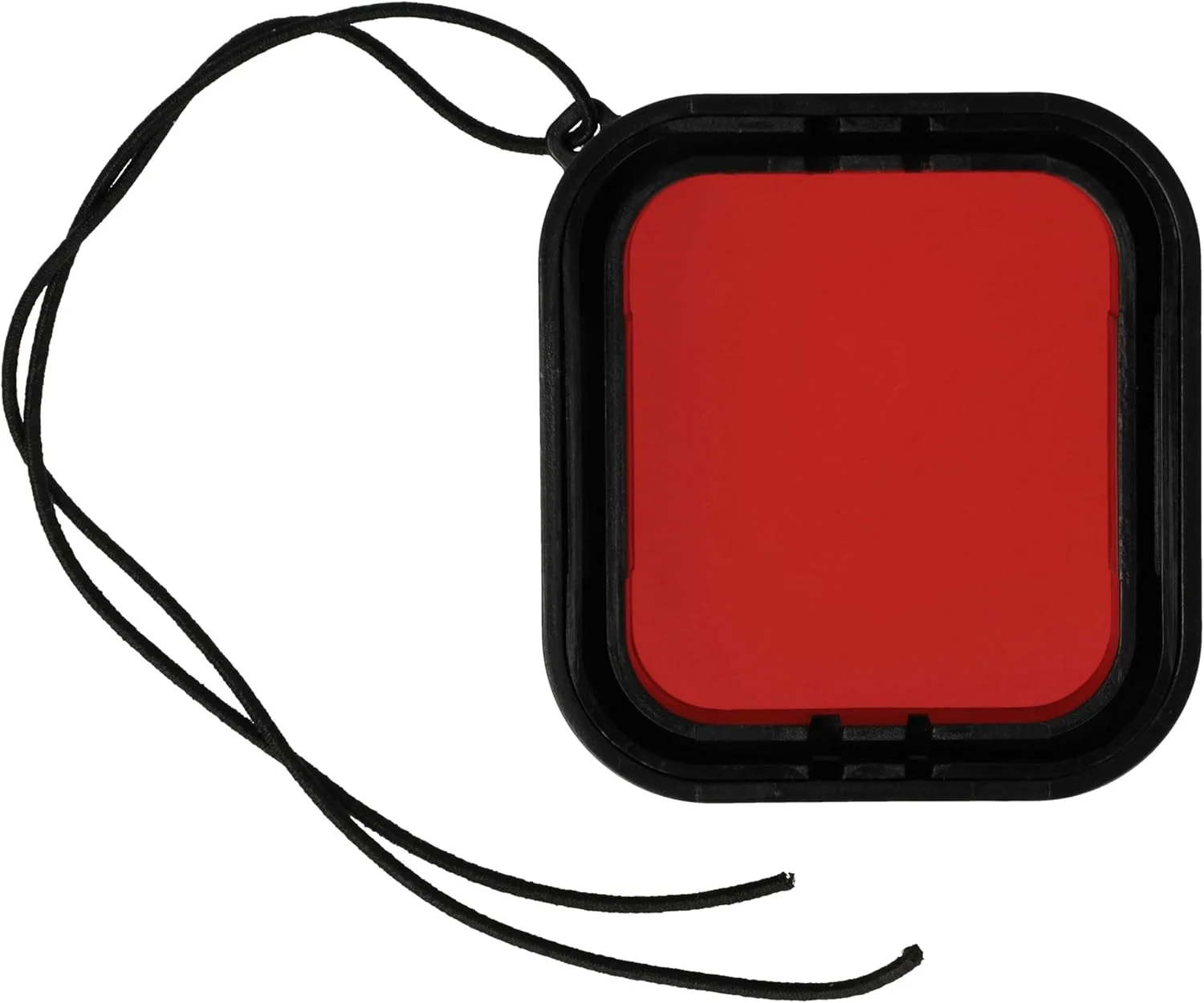 فیلتر لنز زیرآبی vhbw سازگار با محفظه زیرآبی GoPro Hero 5, 6 برای دوربین اکشن - فیلتر غواصی فیلتر رنگی قرمز