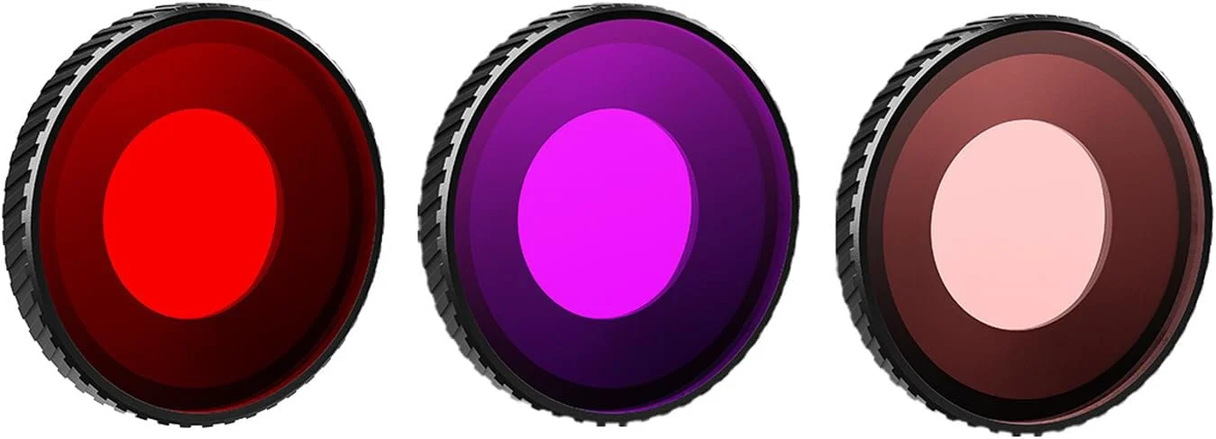 فیلتر لنز زیر آب برای دوربین اکشن 4، پوشش رهاسازی سریع رنگ، فیلتر اپتیک ضد خش فیلتر لنز زیر آب برای دوربین اکشن 4، پوشش رهاسازی سریع رنگ، فیلتر اپتیک ضد خش