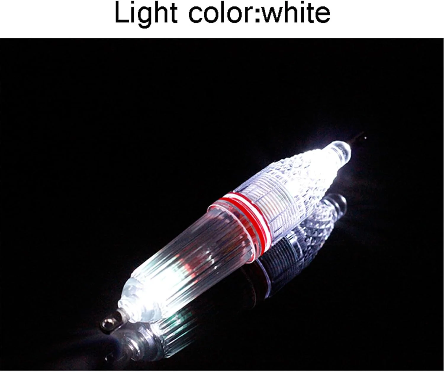 چراغ ماهیگیری LED زیر آب، نور قوی چشمک زن آب های عمیق