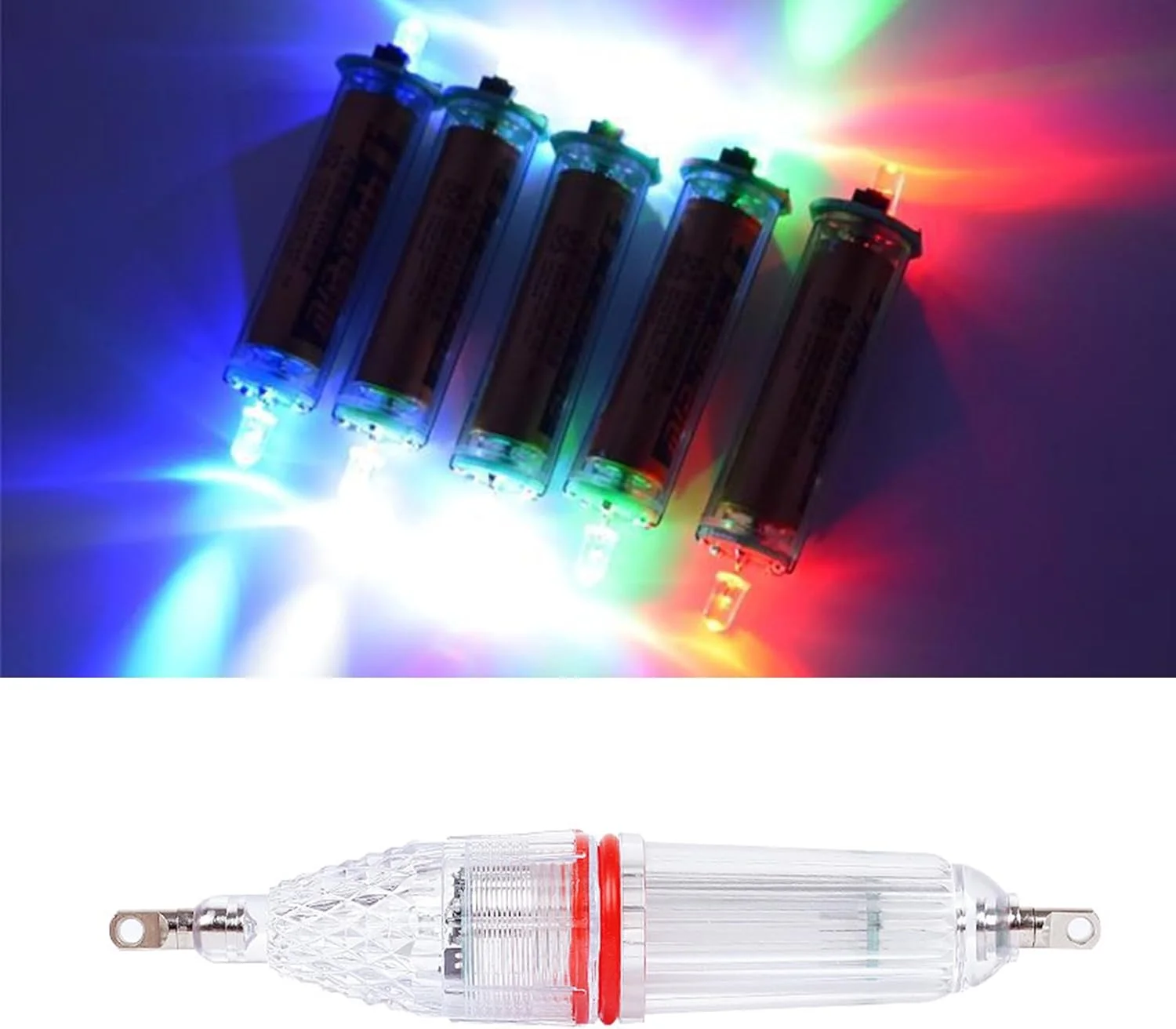 چراغ ماهیگیری LED زیر آب، نور قوی چشمک زن آب های عمیق
