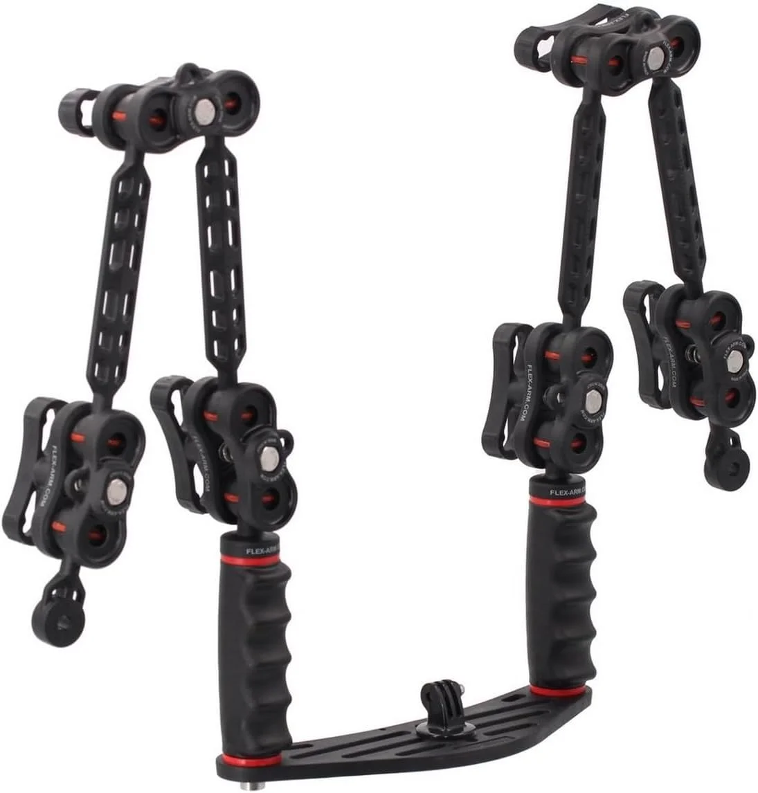 کیت بازوی نگهدارنده زیرآبی 4 بازو پلاستیک کربن 18 سانتی متر سر Ys برای دوربین های اکشن کم برای Gopro DJI Osmo, Insta360 Ace Pro, FLEX-ARM ST20138 کیت بازوی نگهدارنده زیرآبی 4 بازو پلاستیک کربن 18 سانتی متر سر Ys برای دوربین های اکشن کم برای Gopro DJI Osmo, Insta360 Ace Pro, FLEX-ARM ST20138