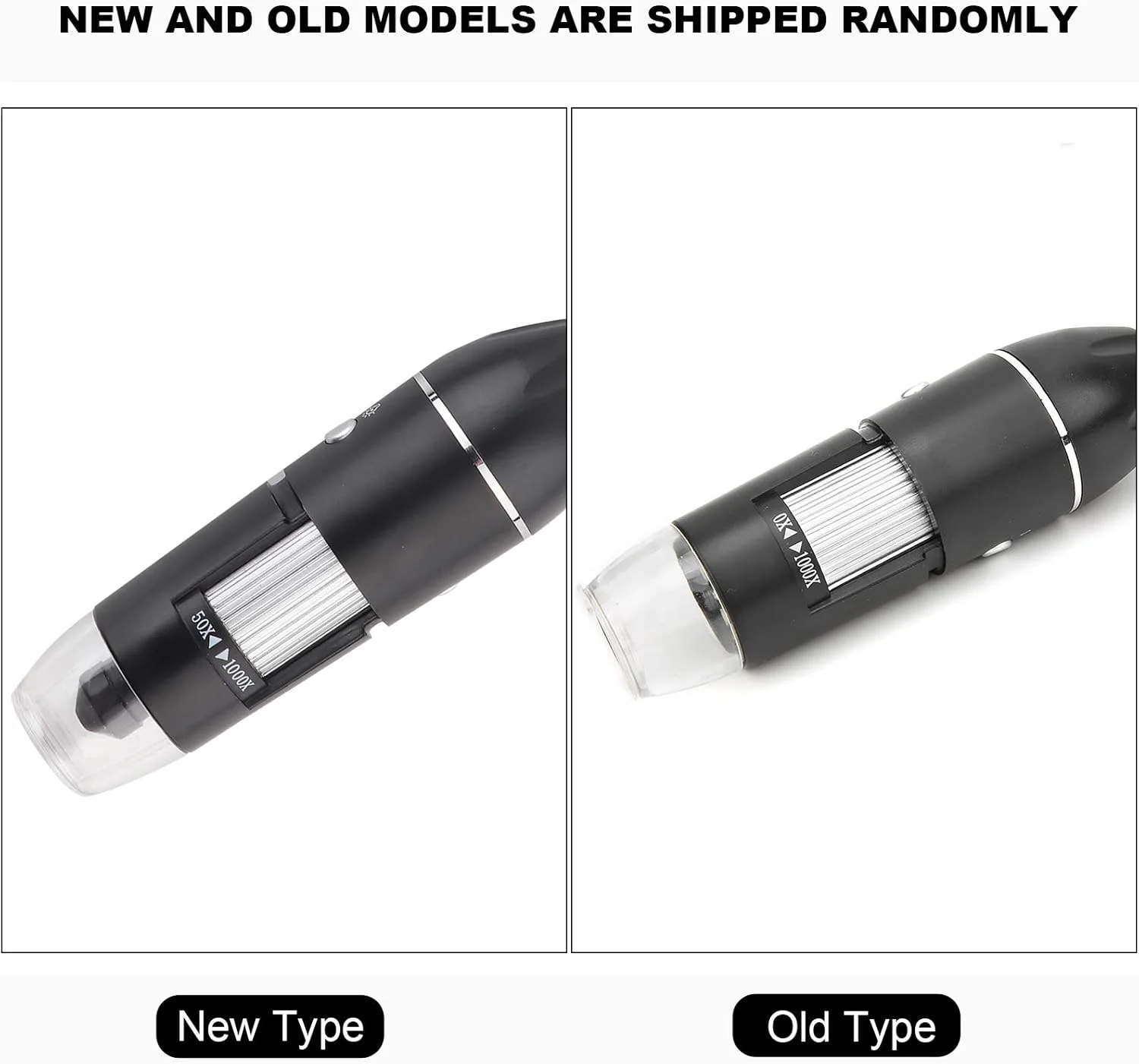 میکروسکوپ دیجیتال Vikye با بزرگنمایی 50 تا 1000 برابر، میکروسکوپ الکترونیکی USB LED دیجیتال به همراه پایه، USB