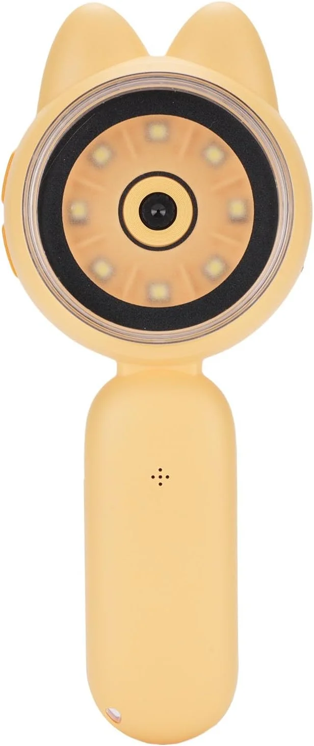 میکروسکوپ دیجیتال جیبی سوراندی، ایده آل برای بزرگسالان و کودکان، ذره بین دستی، بند گردنی، ذره بین برای کلکسیونر، لوپ جواهر فروشی قابل حمل، صفحه نمایش 2 اینچی، میکروسکوپ کوچک تریکوم