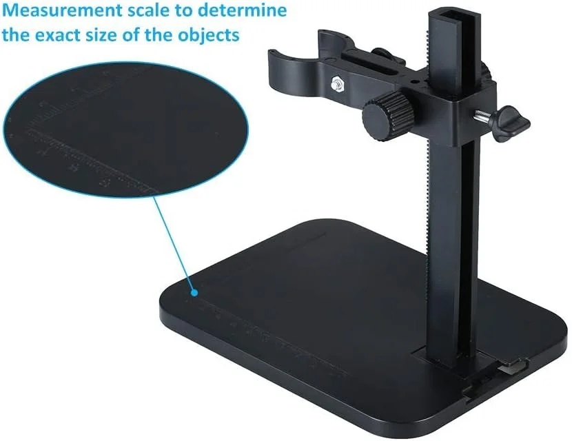 پایه میکروسکوپ وارداتی، مدل Y001، نگهدارنده میکروسکوپ دیجیتال USB دستی، براکت نگهدارنده قابل تنظیم، فریم رومیزی کوچک برای میکروسکوپ