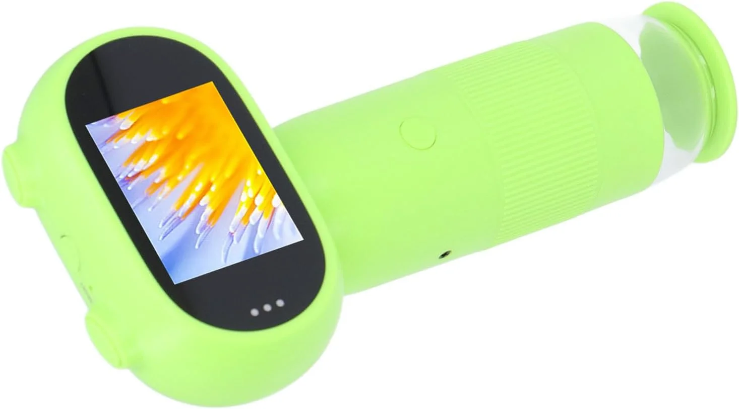 میکروسکوپ دیجیتال دستی، ذره بین قابل حمل با صفحه نمایش رنگی 2.0 اینچی، بزرگنمایی 1000x با 2 مگاپیکسل، دارای 8 LED قابل تنظیم داخلی، اتصال USB به کامپیوتر، سازگار با