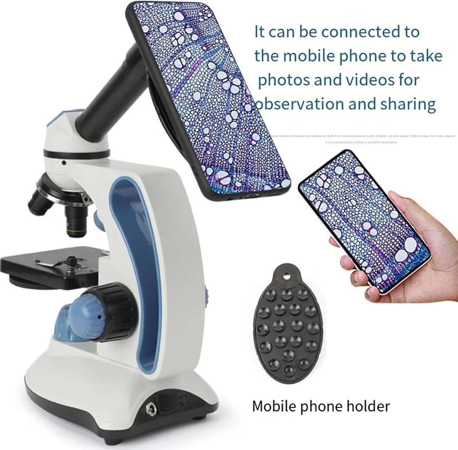 میکروسکوپ تک چشمی حرفه ای 1000X آموزشی و یادگیری دانش آموزان