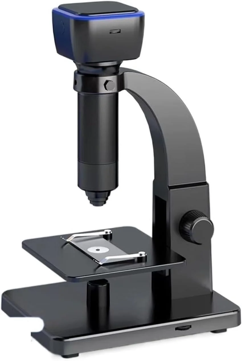 میکروسکوپ حرفه ای 2000X 5MP HD دیجیتال USB برای لحیم کاری الکترونیک با لنز دوگانه